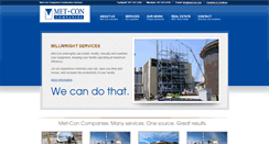 Desktop Screenshot of met-con.com